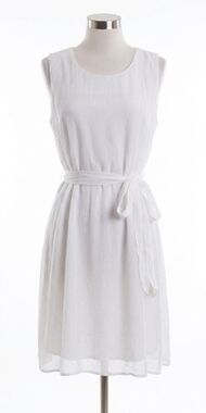 NEW GIGI MODA evelina mini dress in white